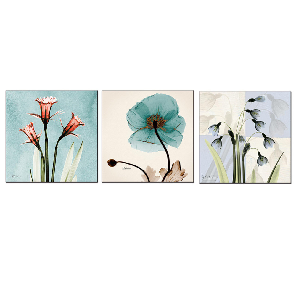 Modern Watercolor Orchid Flower A4 Poster Print Floral Living Room Wall Art Picture Nordic Home Canvas Painting No Frame - 2