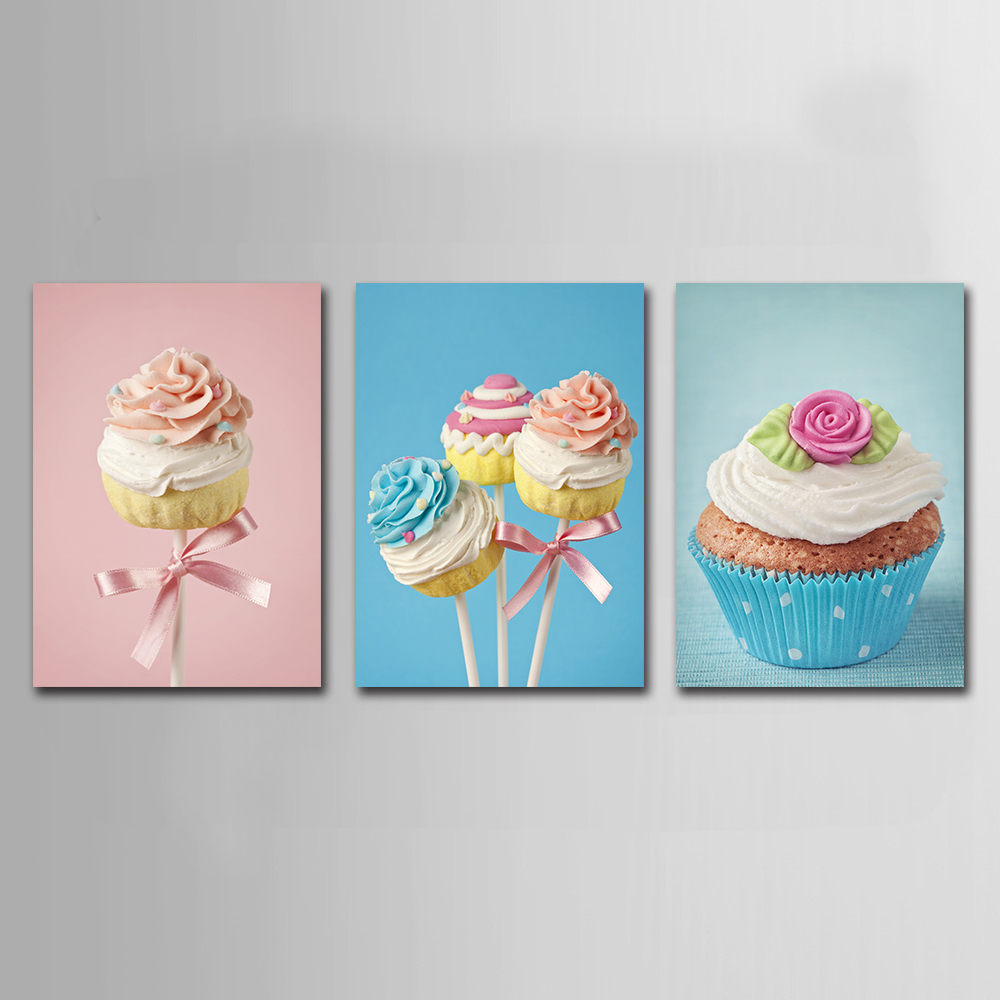 Clstrose Sweets Cake Wall Art Home Painting On Canvas Colorful Room Prints Poster - 4