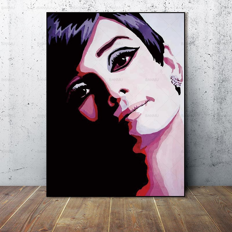 Wall Art Pictures Canvas Painting Poster Prints Colorful People On No Frame Home - 5