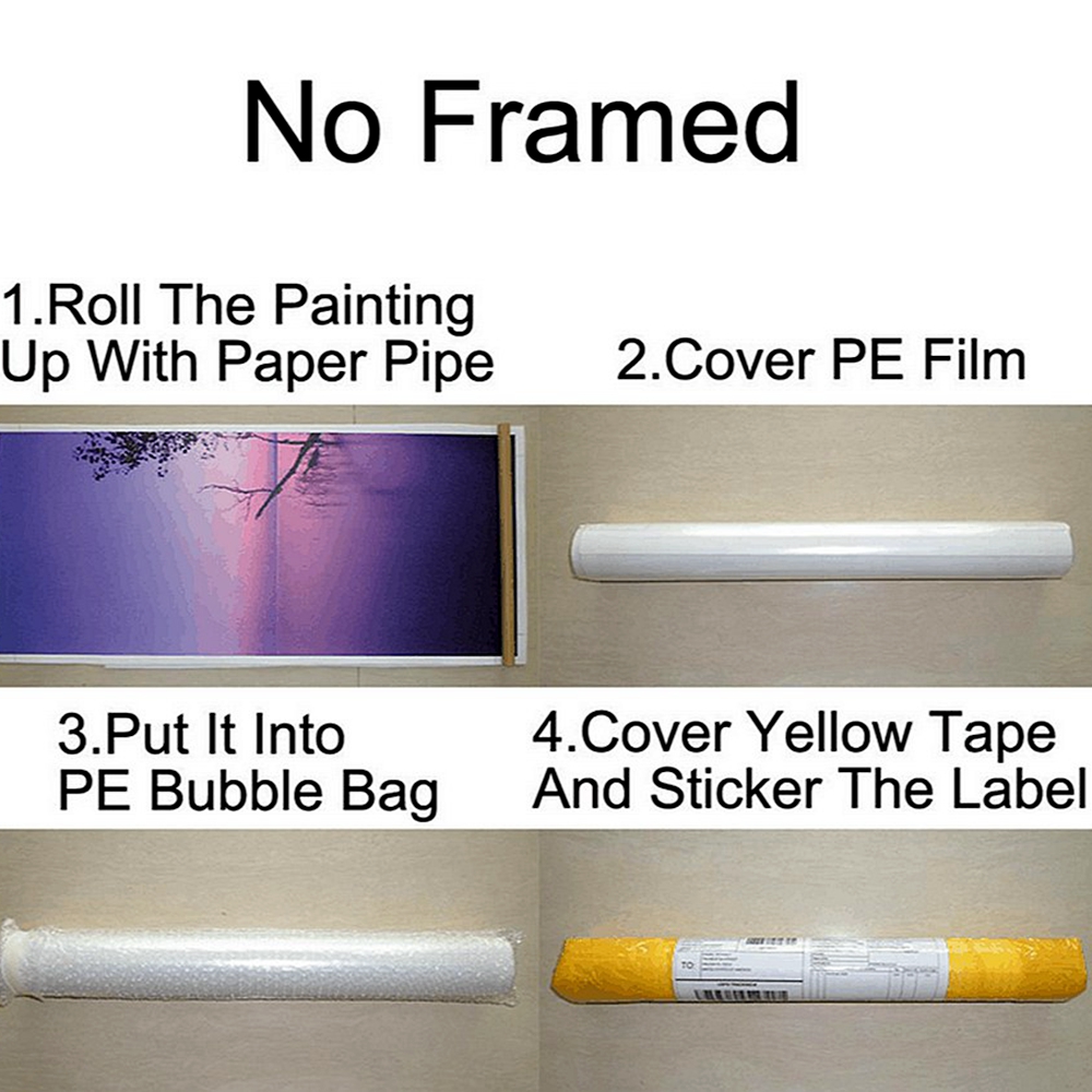 Vintage Home Native American Indian Feather Abstract Poster Art Print Canvas Painting Room Wall - 6