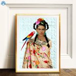 Modern Frida Kahlo Posters Prints Simple Figure Canvas Painting Art Wall Pictures Living Room Nordic Home No Frame