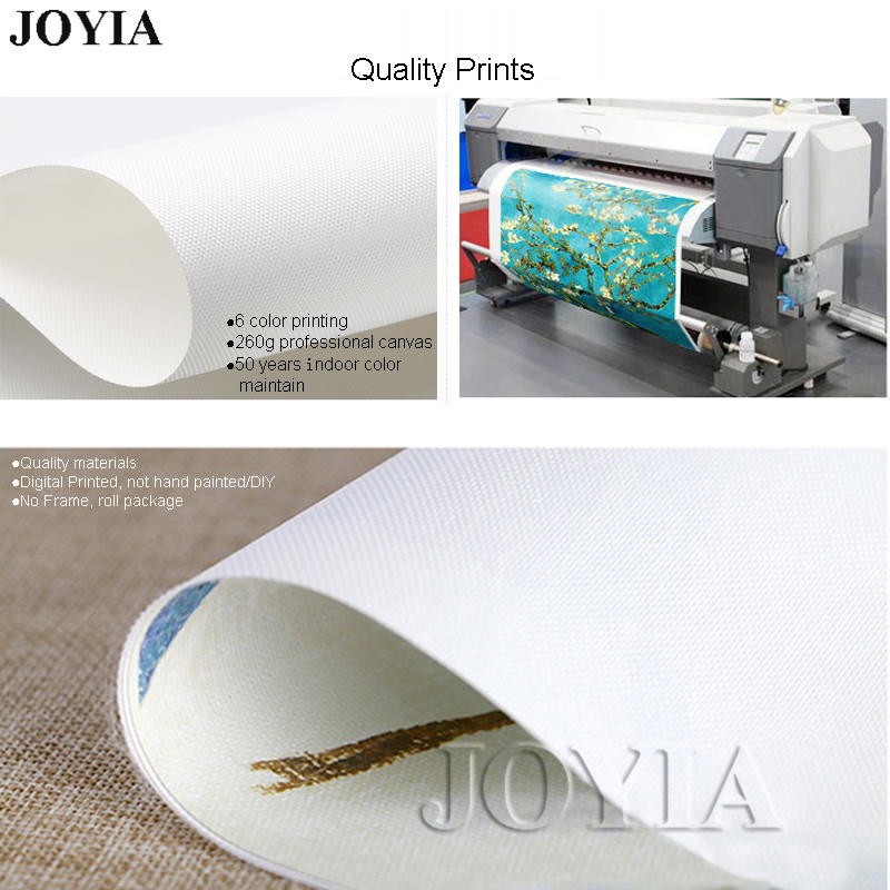 Watercolor Canvas Wall Art Rainforest Plants Bird Painting Tropical Leaves Pictures Home No Frame - 6