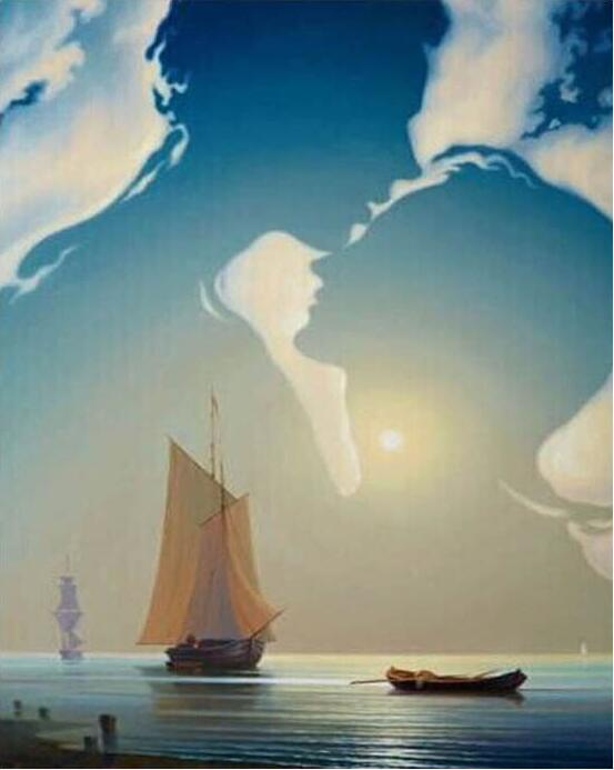 Artsailing Acrylic Paint By Numbers Kit Sea Voyage Ship Canvas Painting Poster - 23