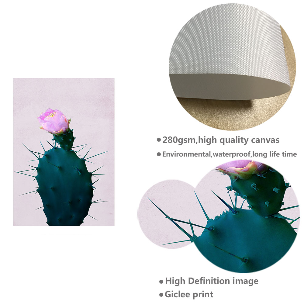 Pineapple Cactus Poster Colorful Plants Canvas Print Minimalist Wall Art Abstract Painting Decorative Picture Nordic - 5