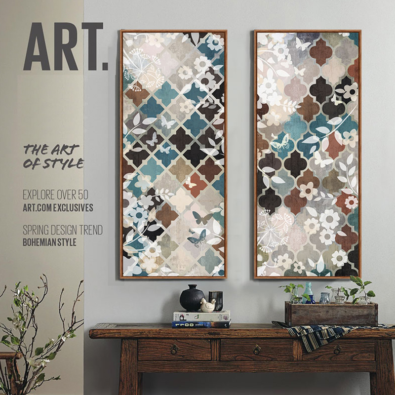 Morocco Living Room Wall Art Home - 4