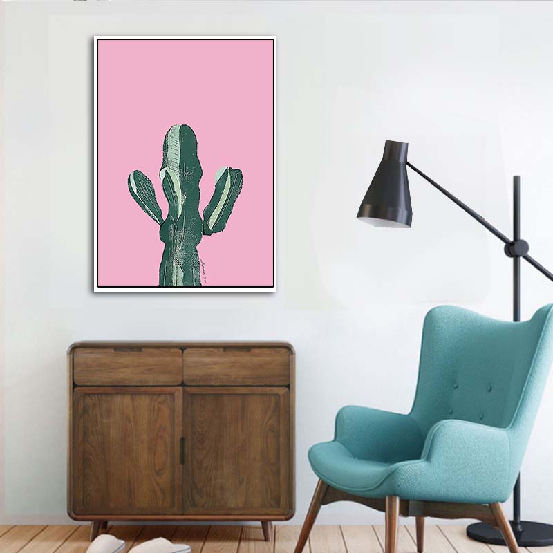 Canvas Painting Wall Art Colorful Tropical Cactus Poster Nordic Posters Prints - 3