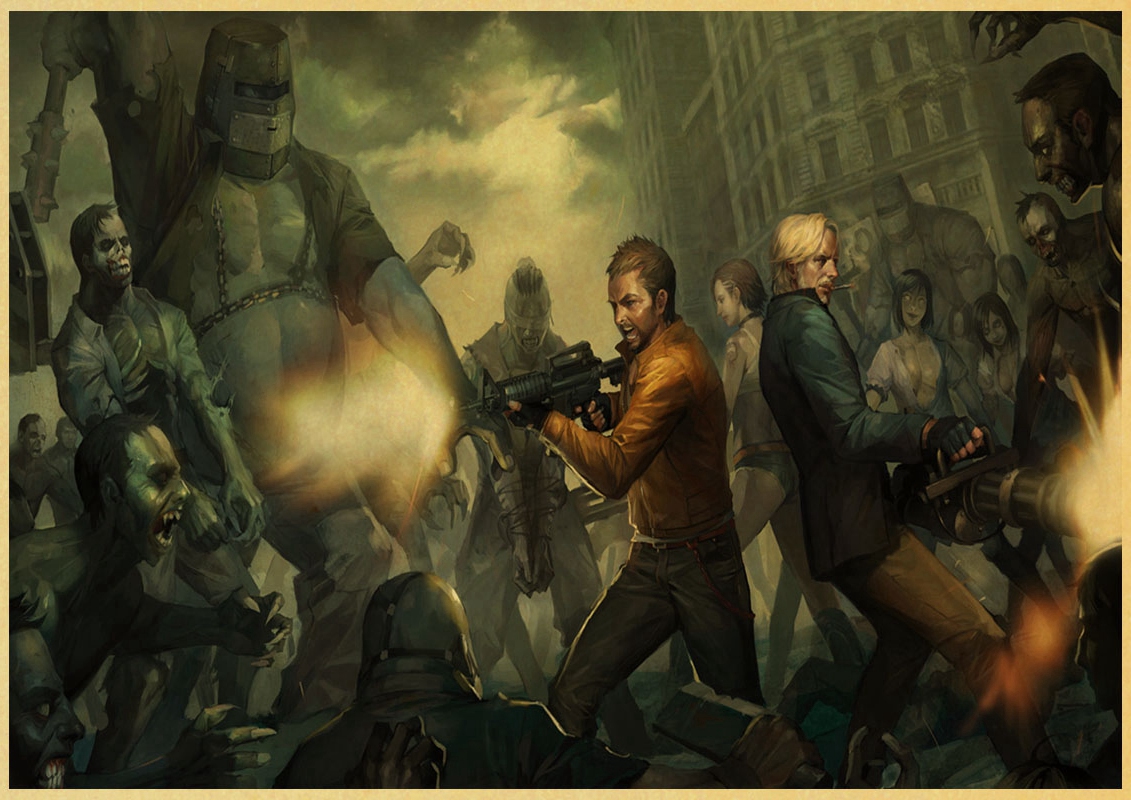 Counter-strike Cs Go Vintage Paper Poster Wall Painting Home 42x30 Cm 30x21 - 3