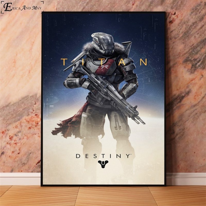 Destiny Video Game Canvas Art Prints Wall Decor For Living Room