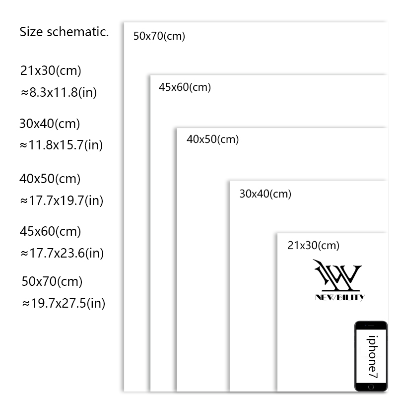 Wall Pictures Print On Canvas Vintage Quote Art Painting Study Room Poster Inspiration Newbility - 5