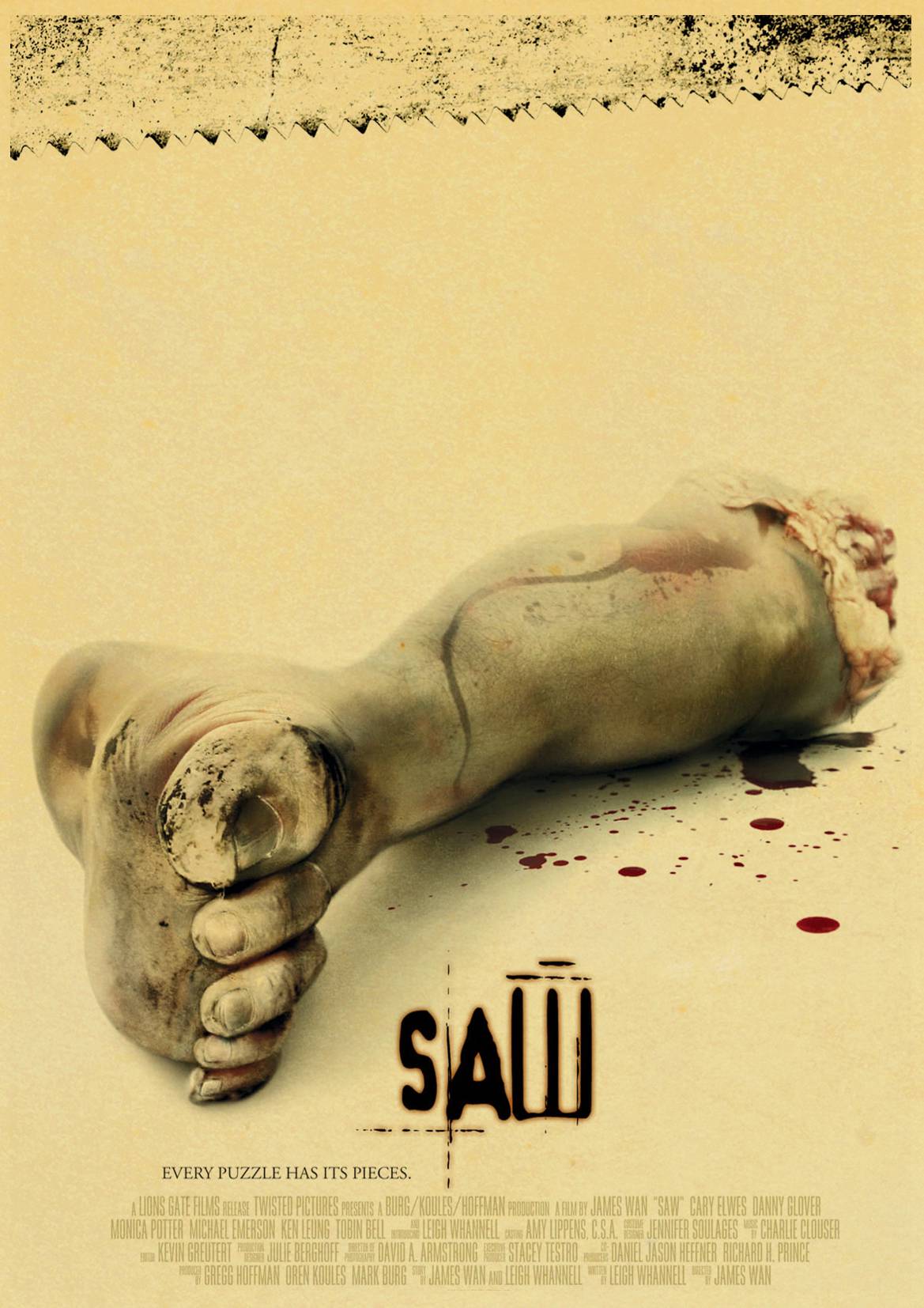 Vintage Classic Horror Movie Saw Poster Home Furnishing Decoration Kraft Paper Retro Printed Room Wall Painting - 3