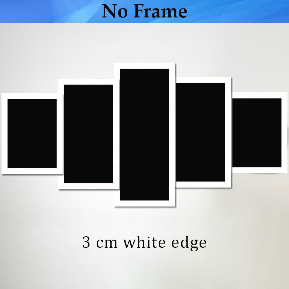 5 Piece Canvas Prints Vintage Aircraft Art Old Plane Picture Wall Paintings Retro Military Aviation Airplane - 6