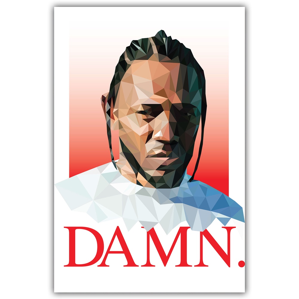 Kendrick Lamar Music Star Silk Canvas Art Poster Lightweight Wall Dcor Painting Print For Home Interior - 2