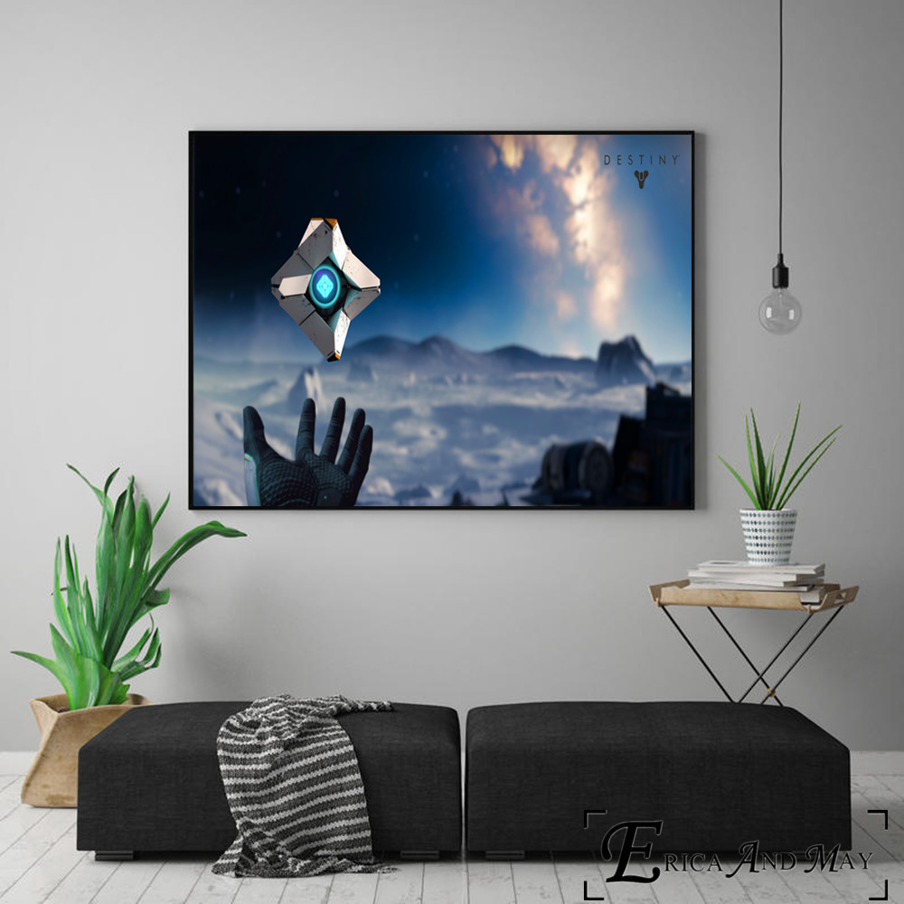 Destiny Game Vintage Posters Prints Wall Art Decorative Picture Canvas Painting Unframed - 2