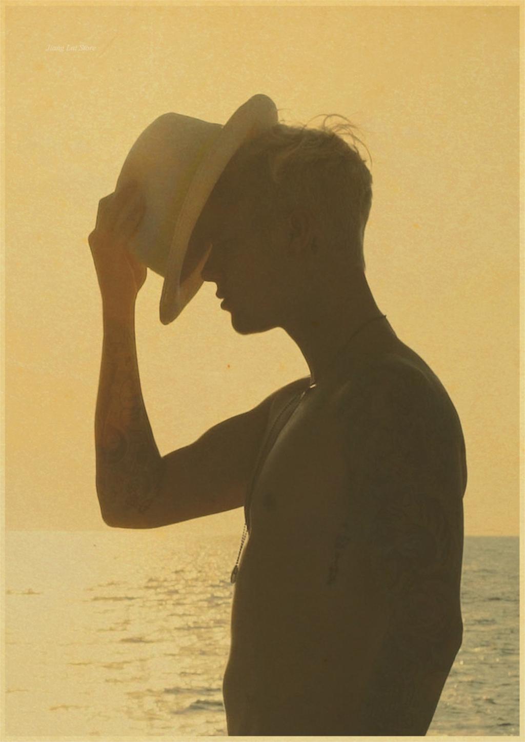 Friends Justin Bieber Vintage Paper Poster Wall Painting Home Decoration 42x30 Cm 30x21 - 5