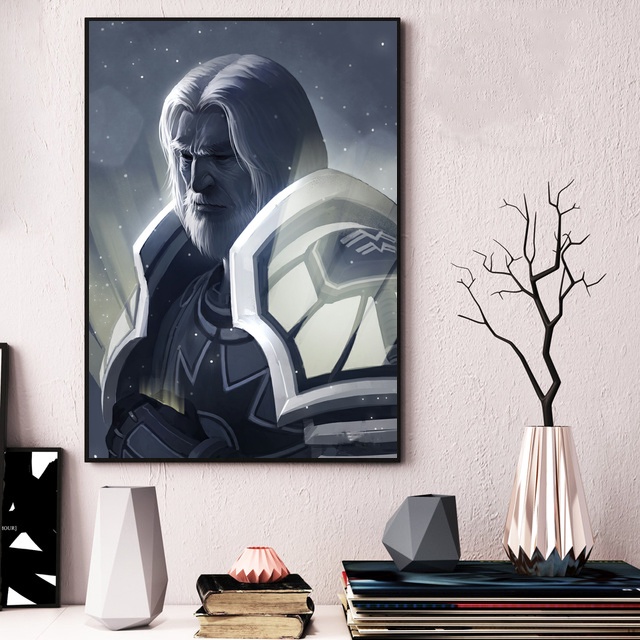 World Warcraft Vintage Canvas Painting Posters Prints Wall Art Home - 5