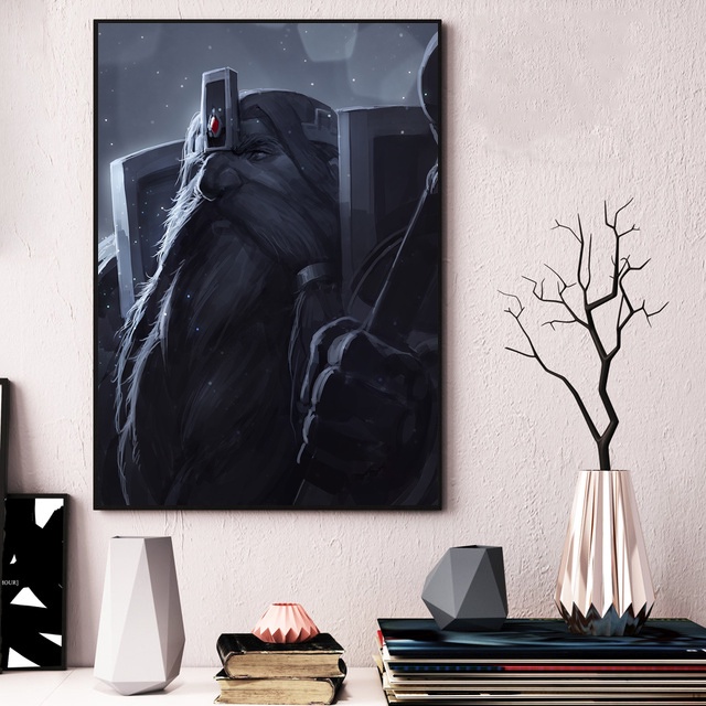 World Warcraft Vintage Canvas Painting Posters Prints Wall Art Home - 2