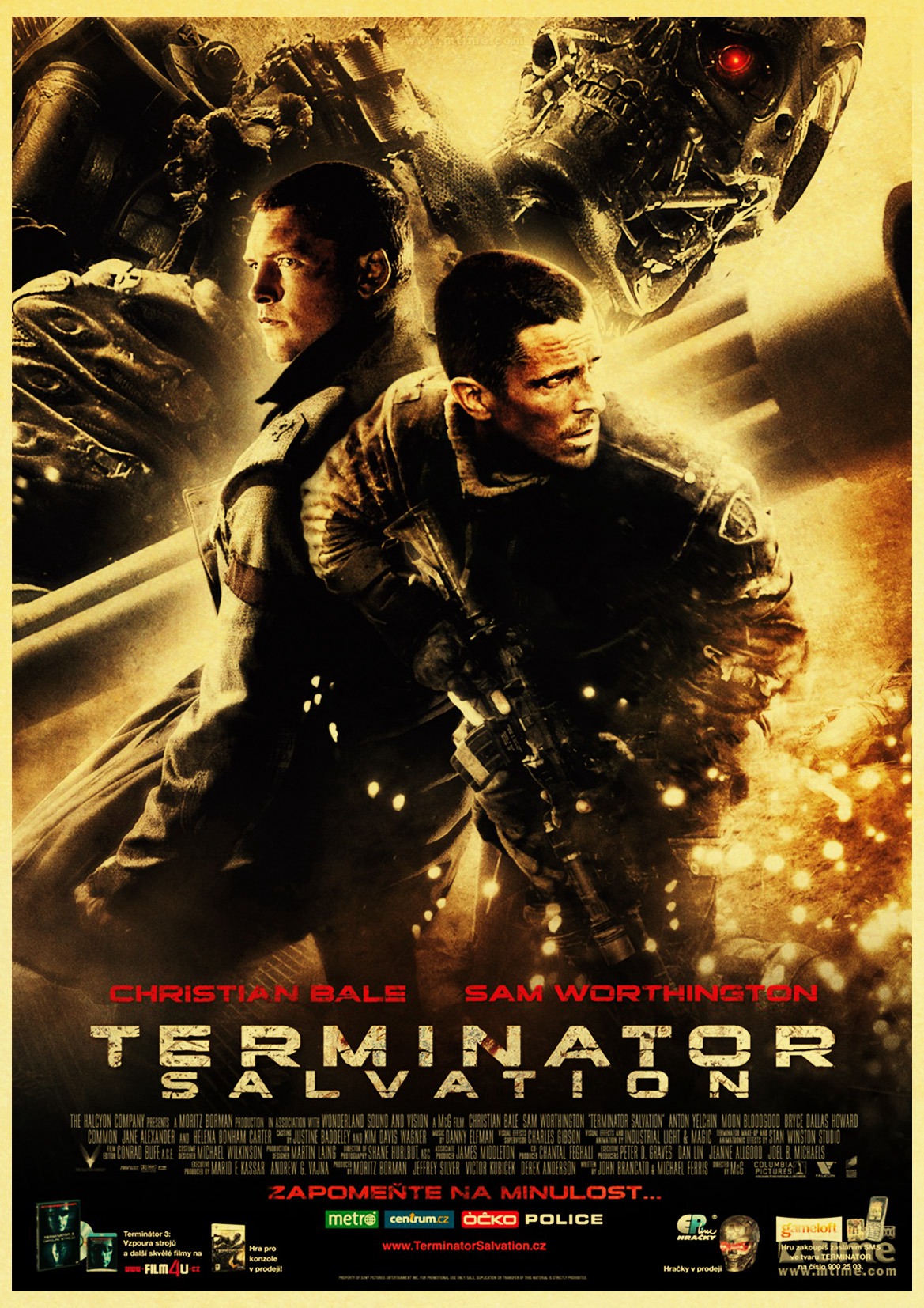 Vintage Posters Terminator Old Wall Home Retro Poster Paintings Printed - 4