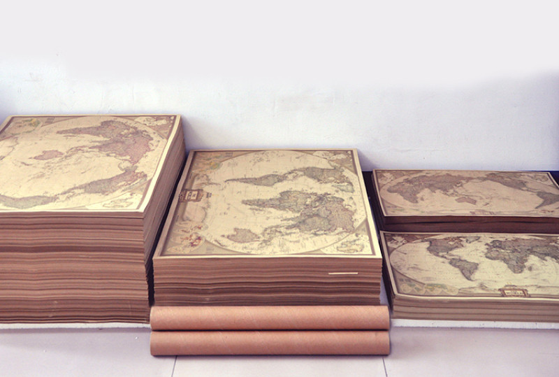 Vintage Hairdresser Tattoos Patterned Posters Kraft Paper Interior Painting Restoring Wall Sticker Barber Shop Home D - 2