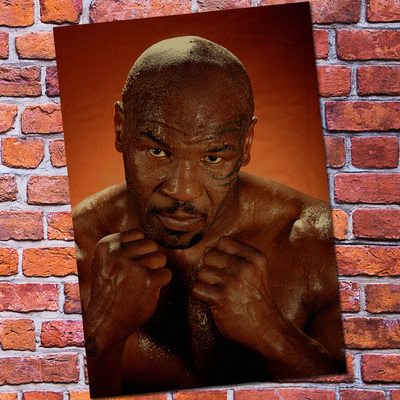 Muhammad Ali Vs Tyson Poster Retro Kraft Paper Vintage Home Boxing Sports - 2