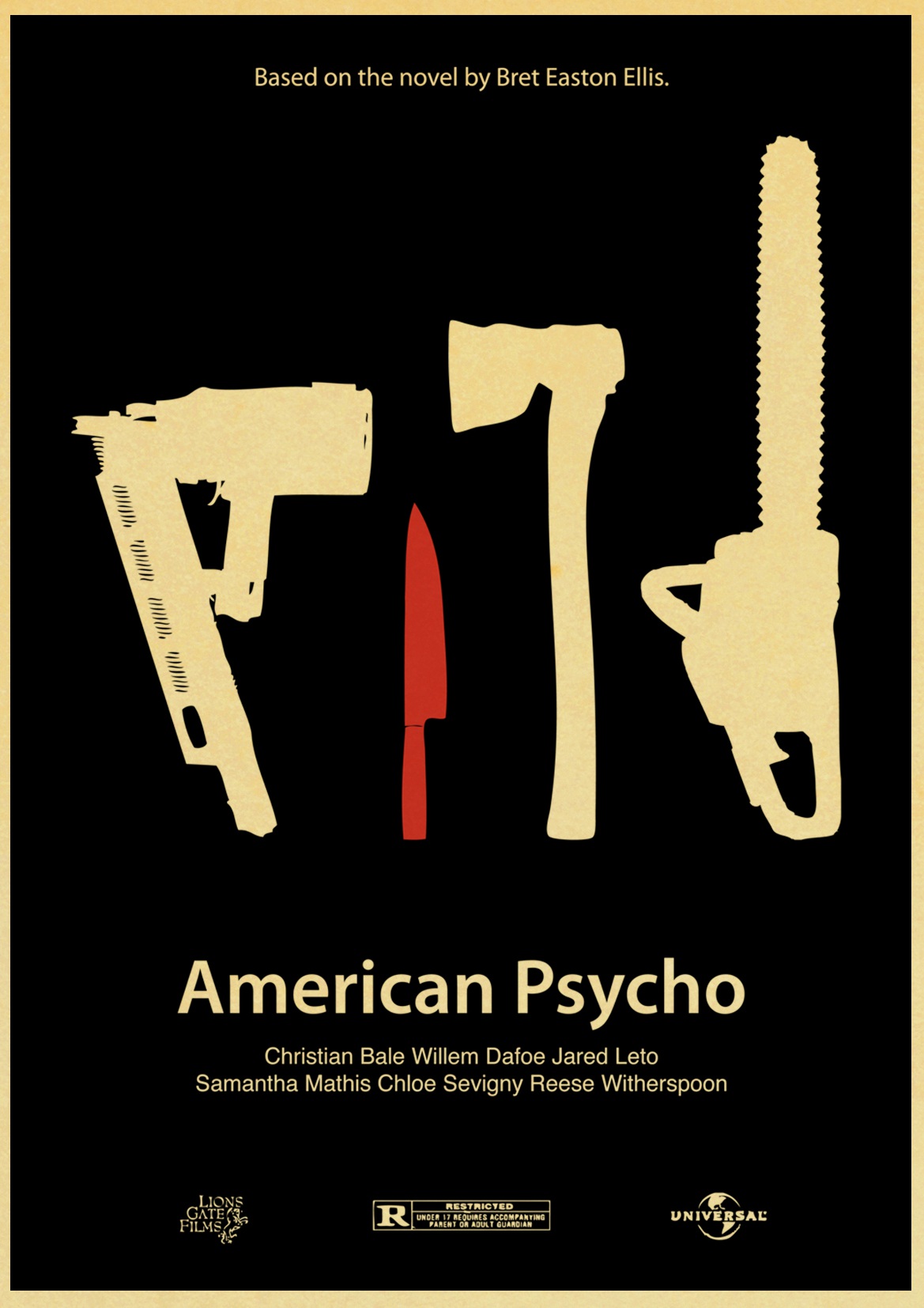 Poster Alfred Hitchcock's Psycho Horror Film Vintage Paper Wall Painting Home 42x30 Cm 30x21 - 2