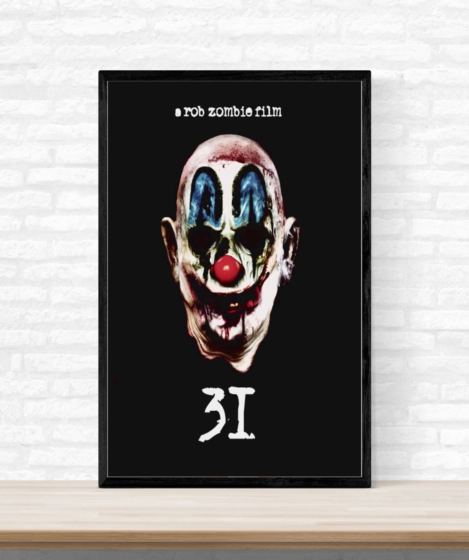 A Rob Zombie Film 31 Horror Vintage Art Silk Poster Home 12x18 24x36inch - 2