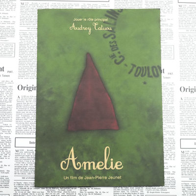 Vintage Style Retro Paper Poster Amelie From Montmartre Bar Cafe 3021cm - 2