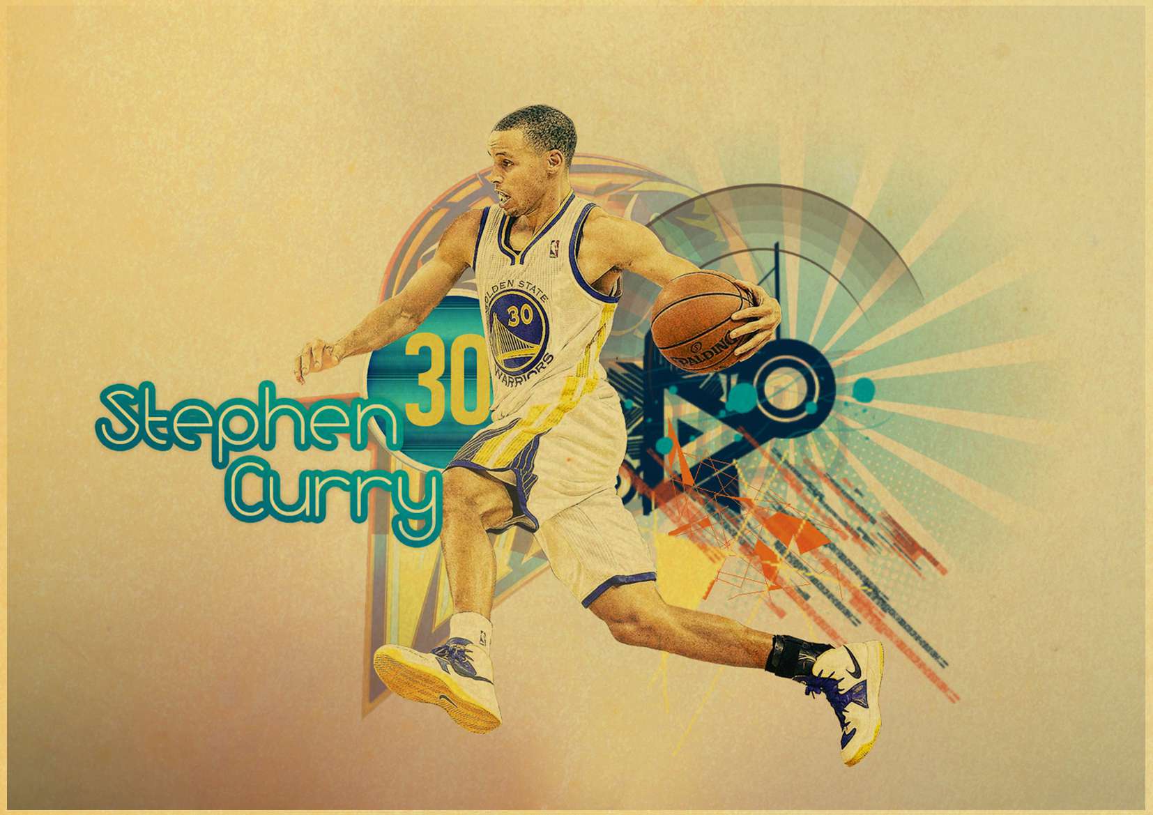 Stephen Curry Basketball Star Vintage Poster A Kraft Paper Bar Decorative Wall Sticker Paintings - 5