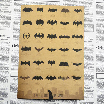 Vintage Paper Retro Poster -the Dark Knight Batman Begins -posters Home Wall Sticker 3021cm - 4