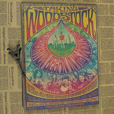 Woodstock Rock Music Festivalretro Craft Paper Decorative Painting Posters Poster Vintage - 2