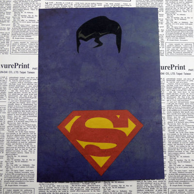 Vintage Superhero Ironman Avengers Poster Retro Kraft Paper Bar Cafe Home Painting Wall Sticker 3021cm - 3