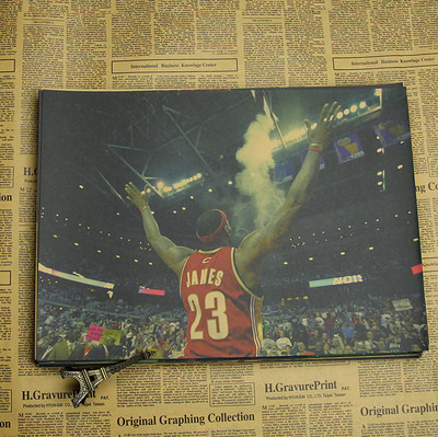 Vintage Paper Retro Poster - Lebron James Nba -posters Cudi Postervintage Home Wall Sticker - 3