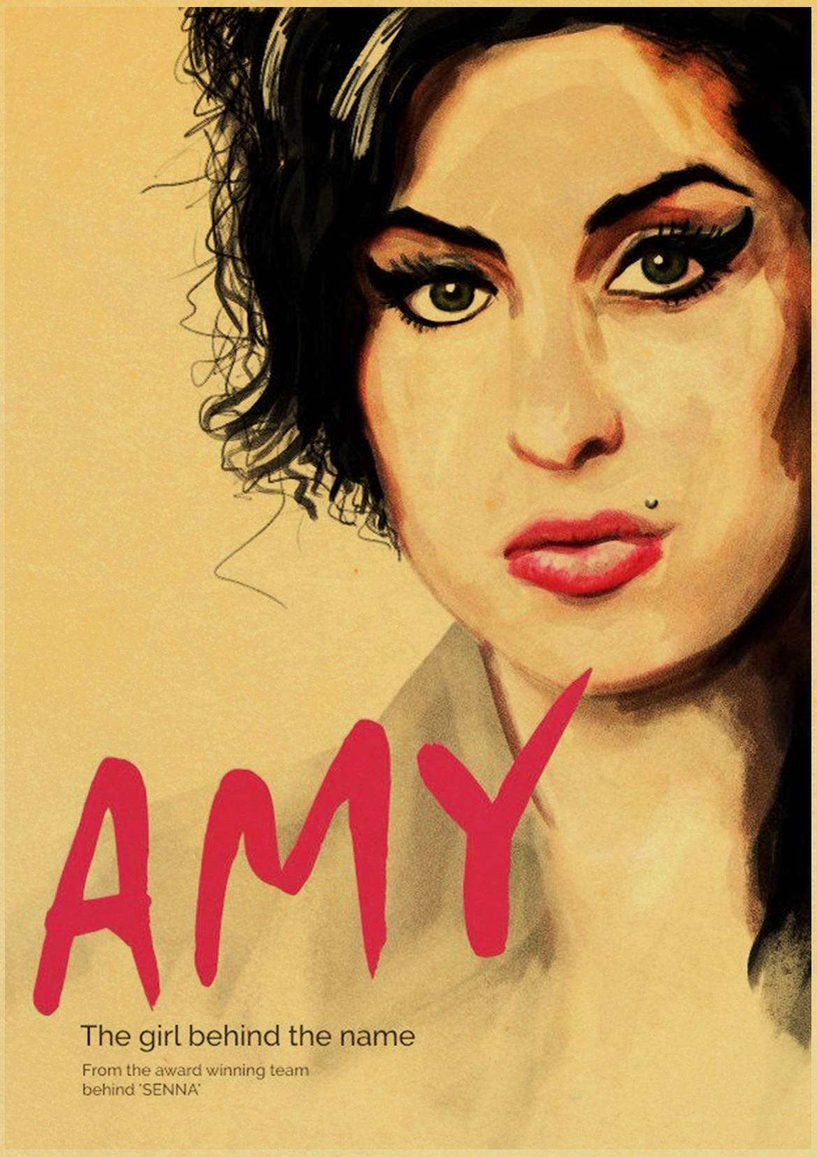 Amy Winehouse Singer Vintage Posters Kraft Paper Bar Decorative Wall Sticker Paintings - 4