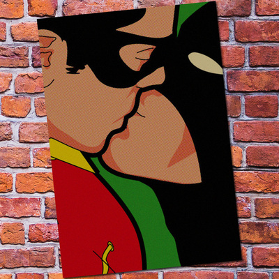 Vintage Paper Retro Poster - Superhero -posters Cudi Postervintage Home Wall Sticker - 5