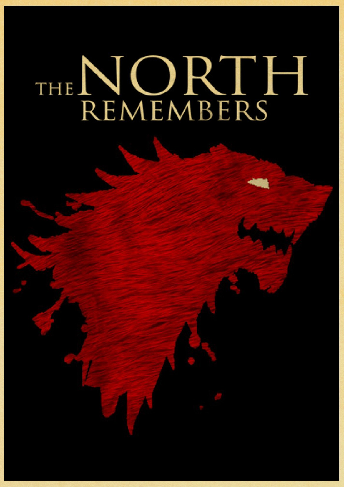 Game Thrones Classic Tv Series Vintage Kraft Print Paper Poster Wall Living Room Home No Frame 42x30 Cm 30x21 - 5