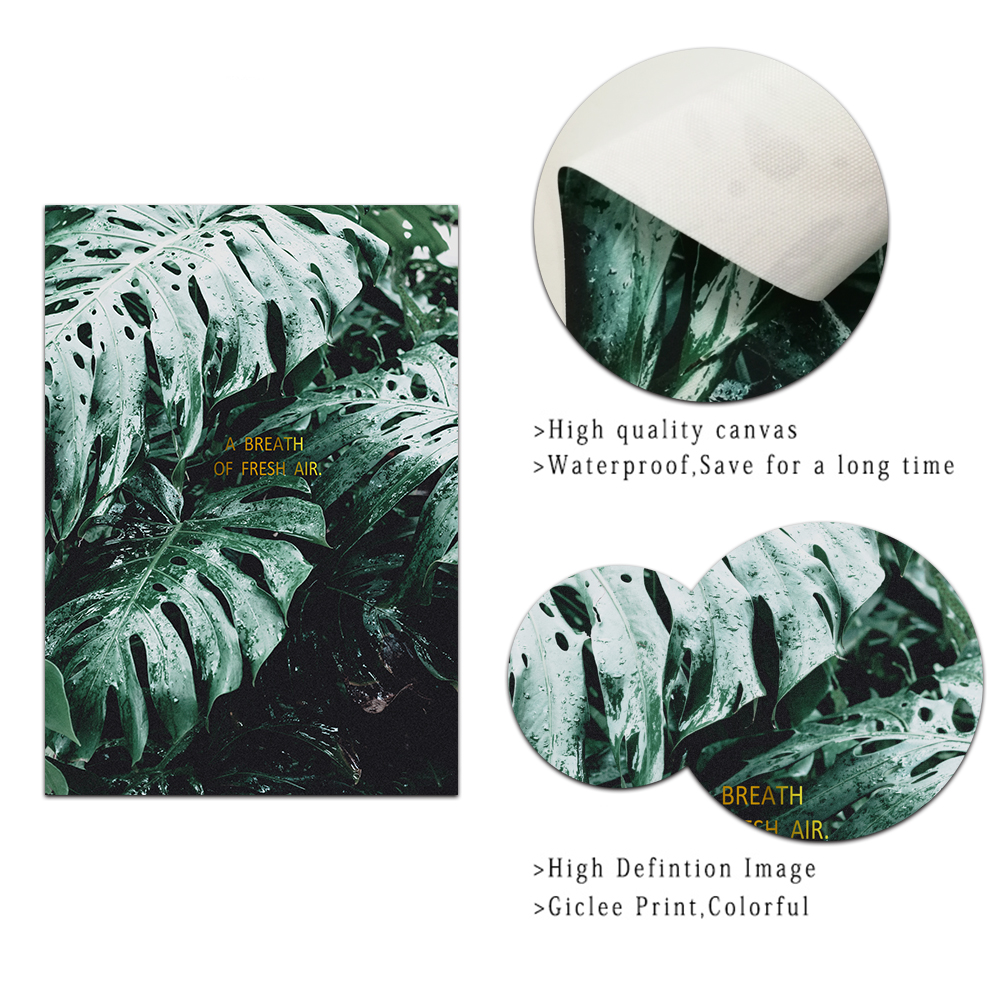 Modern Abstract Beautiful Colorful Golden Ink Canvas Painting Wall Art Nordic Print Scandinavian Decoration Picture - 5