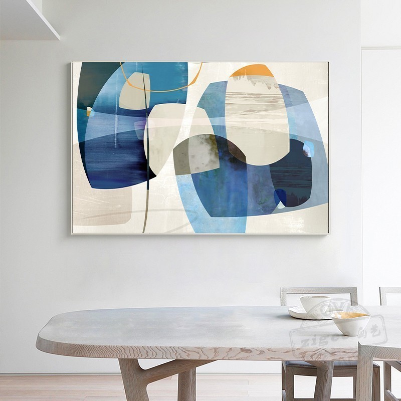 Sure Life Minimalist Nordic Abstract Colors Poster Print Canvas Paintings Pop Wall Art Pictures Living Room Home - 2