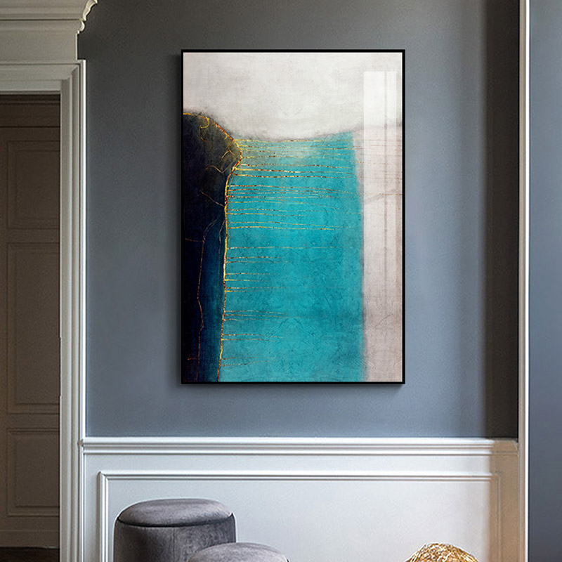 Abstract Minimalist Color World Canvas Painting Wall Art Living Room Cuadros Decoracion Dormitorio Fantasy Poster And Print - 2