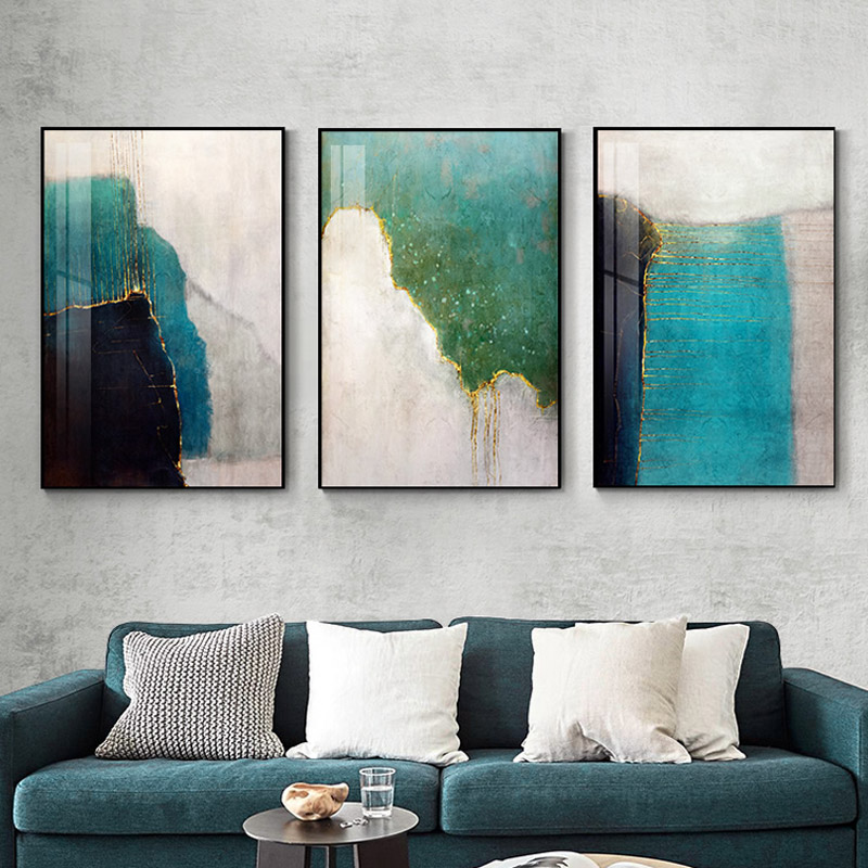 Abstract Minimalist Color World Canvas Painting Wall Art Living Room Cuadros Decoracion Dormitorio Fantasy Poster And Print - 3