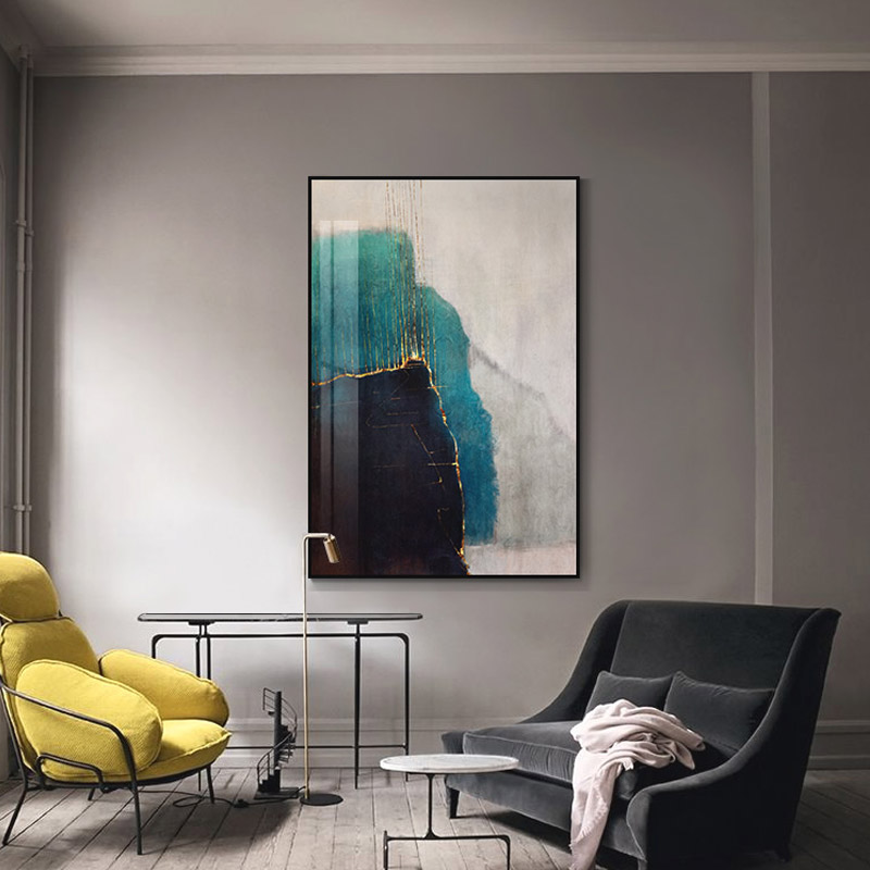 Abstract Minimalist Color World Canvas Painting Wall Art Living Room Cuadros Decoracion Dormitorio Fantasy Poster And Print - 4