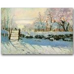 Landscape Oil Painting Canvas Reproduction Claude Monet Prints Wall Art Poster