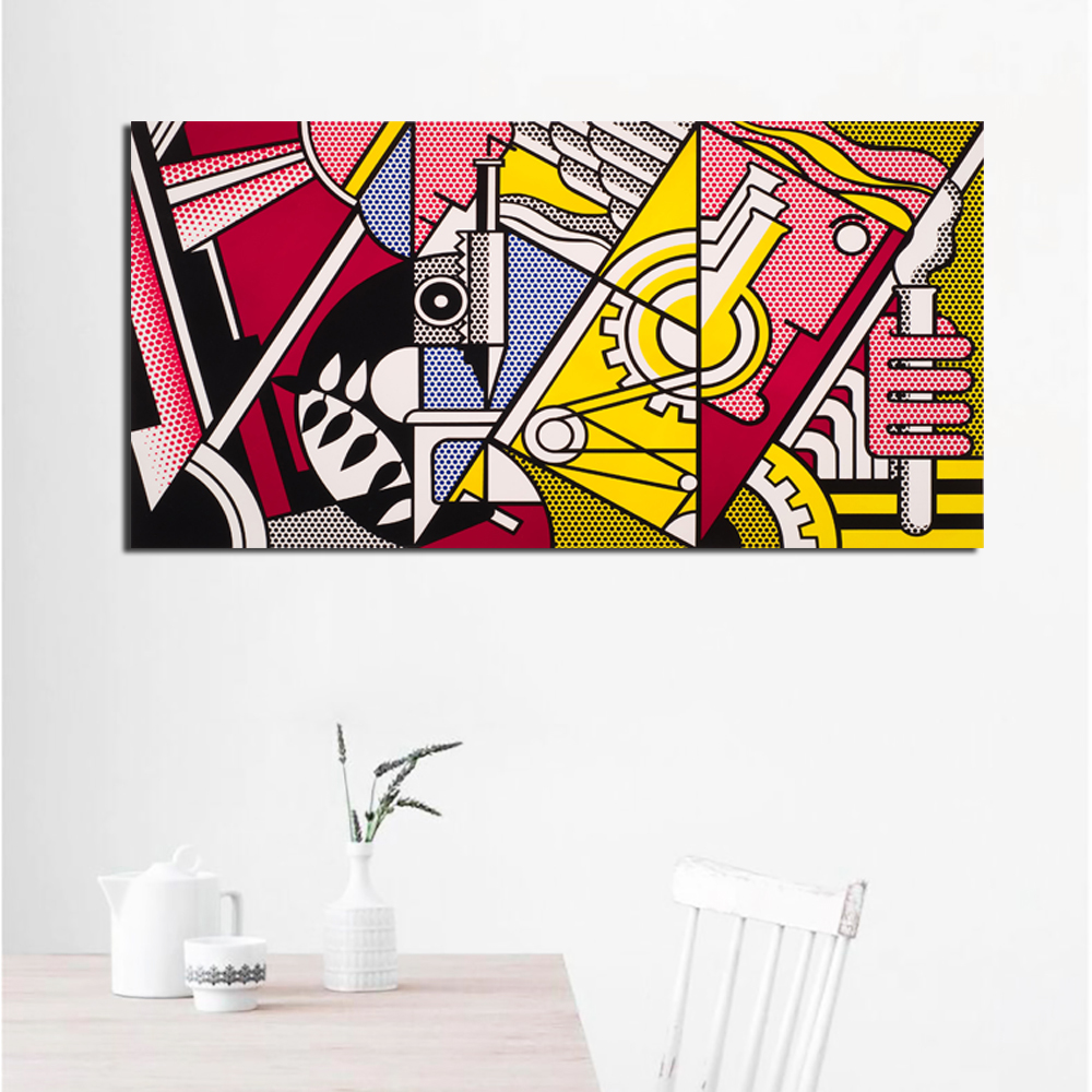 Large Abstract Pop Art Canvas Prints Reliabli Frameless Wall Painting For Living Room Decor - 3