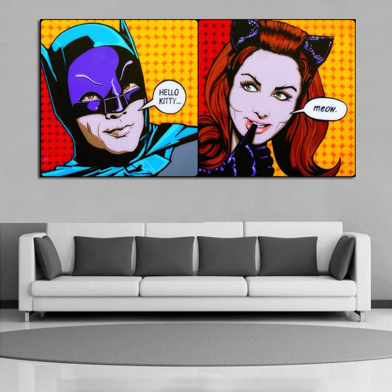 Large Abstract Pop Art Canvas Prints Reliabli Frameless Wall Painting For Living Room Decor - 4