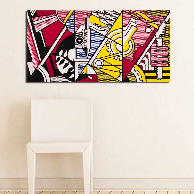 Large Abstract Pop Art Canvas Prints Reliabli Frameless Wall Painting For Living Room Decor - 5