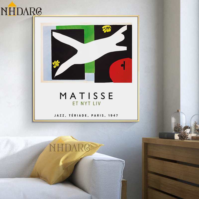 Matisse Canvas Painting Vintage Vogue Poster Pop Art Print Decoration Wall Picture Living Room Home - 2