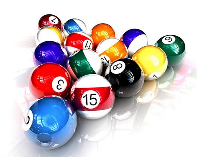 Table Tennis Sport Room Colorful Billiards Ball Canvas Art Print Poster And Painting Frameless Wall Picture Unframed - 2