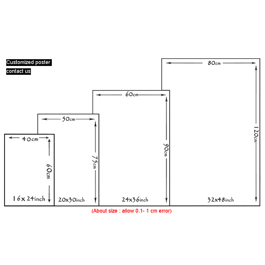 Basketball Poster Michael Jordan Wall Art Picture Canvas Painting Print Home Room - 4