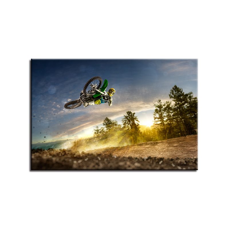 Canvas Pictures Wall Art Hd Prints Poster 1 Piece Motocross Paintings