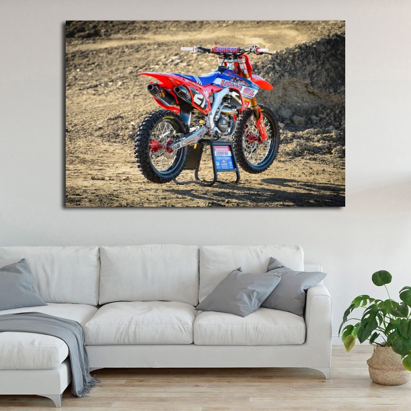 Canvas Pictures Wall Art Hd Prints Poster 1 Piece Motocross Paintings