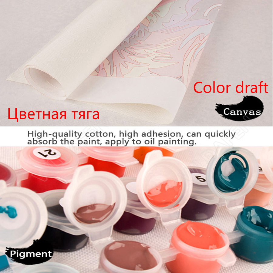 Digital Painting Color Fill Handmade Decoration Military World War Ii Fighter Aircraft Carrier Warship - 2