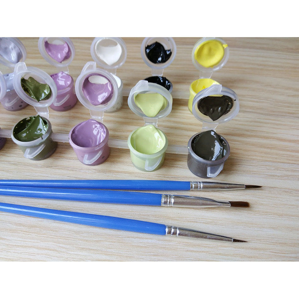 Digital Painting Color Fill Handmade Decoration Military World War Ii Fighter Aircraft Carrier Warship - 5